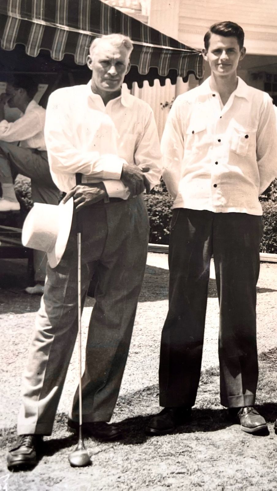 Black and white photo of the founding Coghill Brothers.